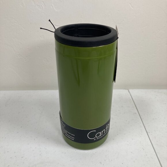 Cantini - Can Cooler for Spiked Seltzer - 12oz Holder - Green Black - NWT - Picture 3 of 13